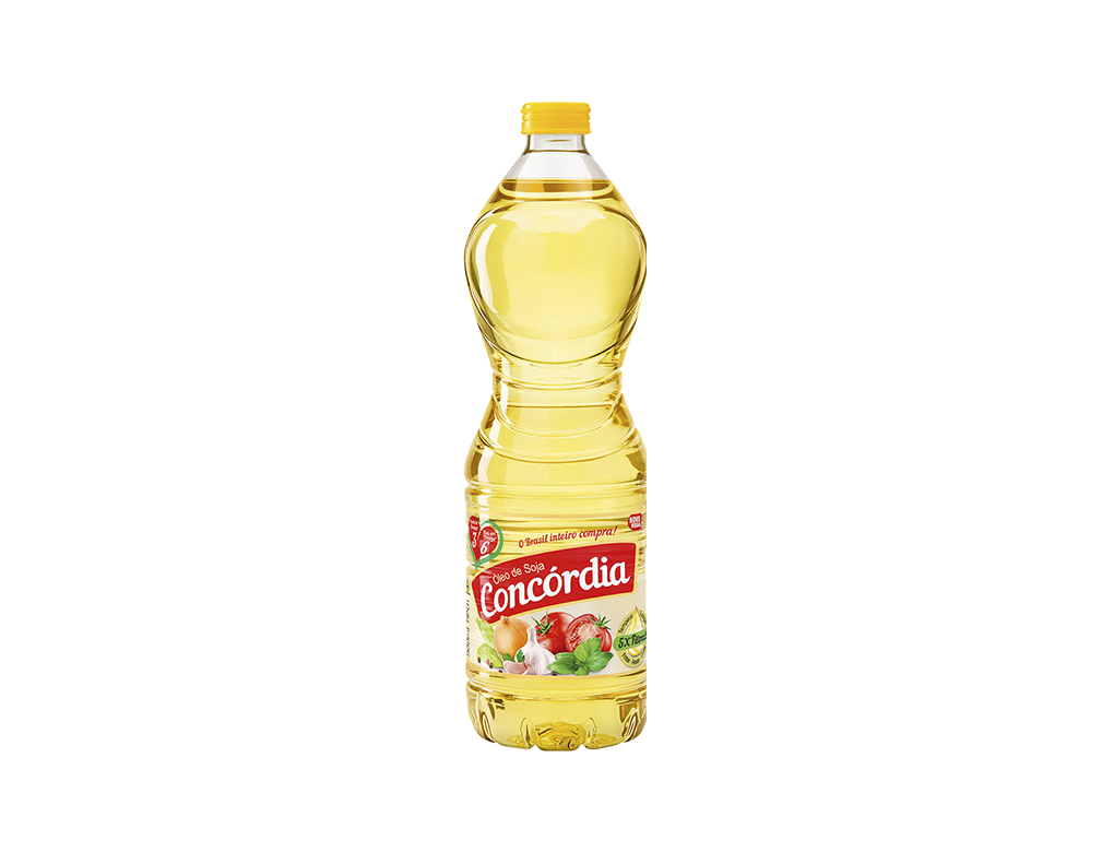 ÓLEO DE SOJA CONCÓRDIA 900 ML (CX 20 FR)